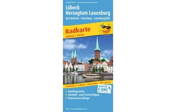 Radkarten Deutschland Lübeck - Herzogtum Lauenburg, Radkarte 1:100.000 KOMPASS freytag & berndt