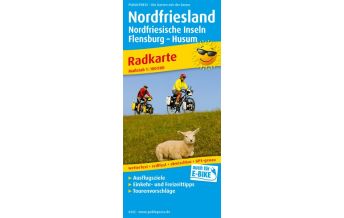 Radkarten Dänemark Nordfriesland, Radkarte 1:100.000 Freytag-Berndt und ARTARIA