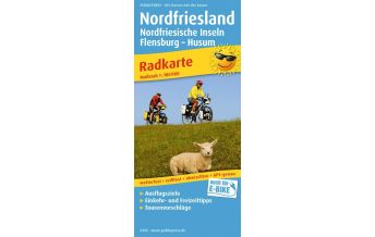 Cycling Maps Germany Nordfriesland, Radkarte 1:100.000 Freytag-Berndt und ARTARIA