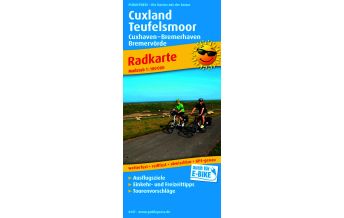 Radkarten Deutschland Cuxland - Teufelsmoor, Radkarte 1:100.000 KOMPASS freytag & berndt
