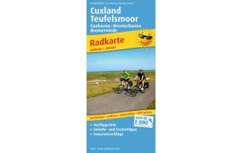 Radkarten Deutschland Cuxland - Teufelsmoor, Radkarte 1:100.000 KOMPASS freytag & berndt