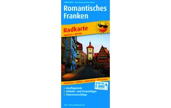 Radkarten Deutschland Romantisches Franken, Radkarte 1:100.000 KOMPASS freytag & berndt