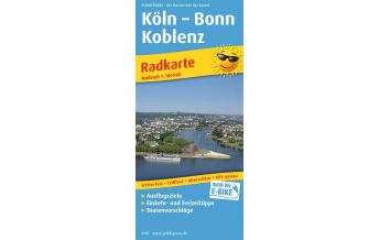 Cycling Maps Germany Köln - Bonn - Koblenz, Radkarte 1:100.000 Freytag-Berndt und ARTARIA
