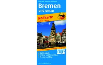 Radkarten Deutschland Bremen und umzu, Radkarte 1:100.000 KOMPASS freytag & berndt