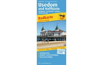 Cycling Maps Germany Usedom und Haffküste, Radkarte 1:100.000 Freytag-Berndt und ARTARIA