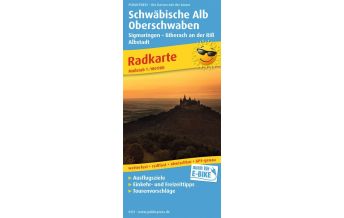 Cycling Maps Germany Radkarte 0171, Schwäbische Alb - Oberschwaben 1:100.000 Freytag-Berndt und ARTARIA