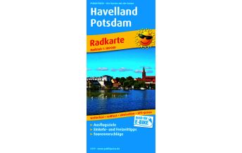 Radkarten Deutschland Havelland - Potsdam, Radkarte 1:100.000 KOMPASS freytag & berndt