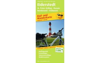 Wanderkarten Deutschland Eiderstedt, Rad- und Wanderkarte 1:60.000 KOMPASS freytag & berndt