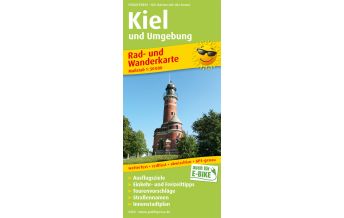 Radkarten Deutschland Kiel und Umgebung, Rad- und Wanderkarte 1:50.000 KOMPASS freytag & berndt