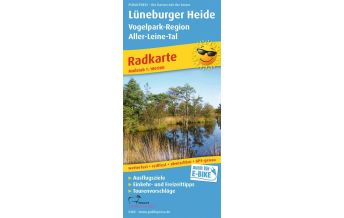 Cycling Maps Germany Lüneburger Heide - Vogelpark-Region, Radkarte 1:100.000 Freytag-Berndt und ARTARIA