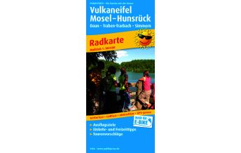 Radkarten Deutschland Vulkaneifel - Mosel - Hunsrück, Radkarte 1:100.000 KOMPASS freytag & berndt