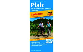 Radkarten Deutschland Pfalz, Radkarte 1:100.000 KOMPASS freytag & berndt