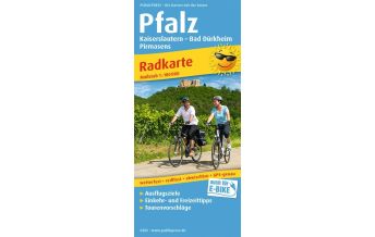 Radkarten Deutschland Pfalz, Radkarte 1:100.000 KOMPASS freytag & berndt