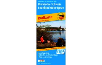 Radkarten Deutschland Radkarte 0208, Märkische Schweiz - Seenland Oder-Spree 1:100.000 KOMPASS freytag & berndt