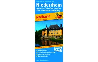 Cycling Maps Germany Niederrhein, Radkarte 1:100.000 Freytag-Berndt und ARTARIA