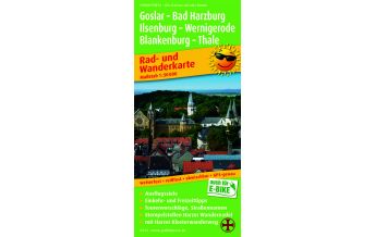 Radkarten Deutschland Goslar - Bad Harzburg - Ilsenburg, Rad- und Wanderkarte 1:50.000 KOMPASS freytag & berndt