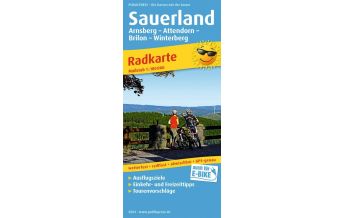 Cycling Maps Germany Sauerland, Radkarte 1:100.000 Freytag-Berndt und ARTARIA