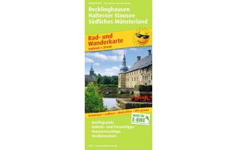 Radkarten Deutschland Recklinghausen - Halterner Stausee - Südliches Münsterland, Rad- und Wanderkarte 1:50.000 KOMPASS freytag & berndt