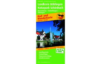 Cycling Maps Germany Landkreis Böblingen - Naturpark Schönbuch, Rad- und Wanderkarte 1:50.000 Freytag-Berndt und ARTARIA