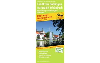 Cycling Maps Germany Landkreis Böblingen - Naturpark Schönbuch, Rad- und Wanderkarte 1:50.000 Freytag-Berndt und ARTARIA