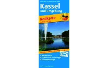 Radkarten Deutschland Kassel, Radkarte 1:75.000 KOMPASS freytag & berndt