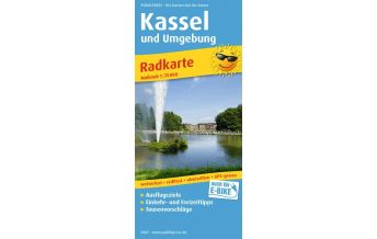 Cycling Maps Germany Kassel, Radkarte 1:75.000 Freytag-Berndt und ARTARIA