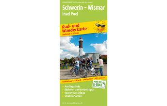 Radkarten Deutschland Schwerin - Wismar, Rad- und Wanderkarte 1:60.000 Freytag-Berndt und ARTARIA