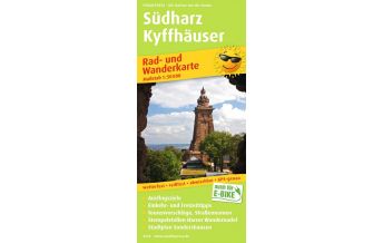 Radkarten Deutschland Südharz - Kyffhäuser, Rad- und Wanderkarte 1:50.000
 KOMPASS freytag & berndt