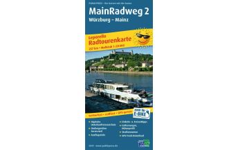 Cycling Maps Germany MainRadweg 2, Würzburg - Mainz, Radtourenkarte 1:50.000 Freytag-Berndt und ARTARIA