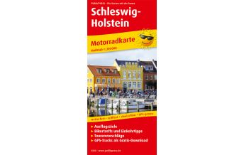Motorradkarten Deutschland Schleswig-Holstein, Motorradkarte 1:250.000 Freytag-Berndt und ARTARIA