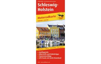 Motorcycle Maps Germany Schleswig-Holstein, Motorradkarte 1:250.000 Freytag-Berndt und ARTARIA