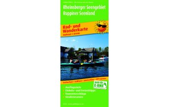 Radkarten Deutschland Rad- und Wanderkarte 0329, Rheinsberger Seengebiet - Ruppiner Seenland 1:50.000 KOMPASS freytag & berndt