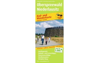 Wanderkarten Deutschland Rad- und Wanderkarte 0334, Oberspreewald - Niederlausitz 1:60.000 KOMPASS freytag & berndt