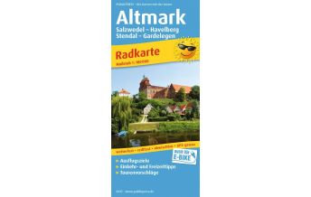 Radkarten Deutschland Altmark, Radkarte 1:100.000 KOMPASS freytag & berndt