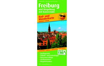 Cycling Maps Germany Freiburg und Umgebung, Rad- und Wanderkarte 1:50.000 Freytag-Berndt und ARTARIA