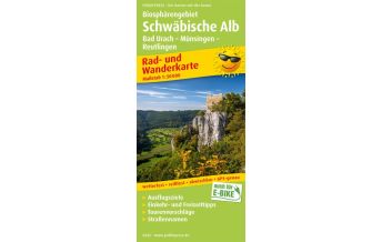Radkarten Deutschland Biosphärengebiet Schwäbische Alb, Rad- und Wanderkarte 1:50.000 KOMPASS freytag & berndt