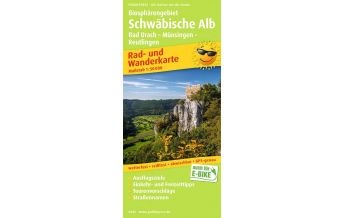 Cycling Maps Germany Biosphärengebiet Schwäbische Alb, Rad- und Wanderkarte 1:50.000 Freytag-Berndt und ARTARIA