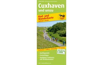 Wanderkarten Deutschland Cuxhaven und umzu, Rad- und Wanderkarte 1:60.000 KOMPASS freytag & berndt