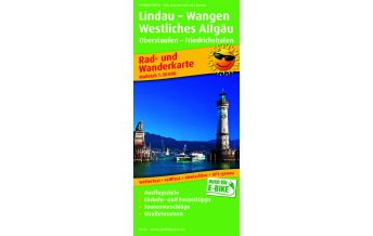 Radkarten Österreich Lindau - Wangen - Westliches Allgäu, Rad- und Wanderkarte 1:50.000 KOMPASS freytag & berndt