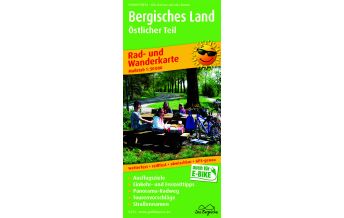 Radkarten Deutschland Bergisches Land - Östlicher Teil, Rad- und Wanderkarte 1:50.000 KOMPASS freytag & berndt