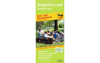 Radkarten Deutschland Bergisches Land - Östlicher Teil, Rad- und Wanderkarte 1:50.000 KOMPASS freytag & berndt
