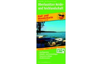 Radkarten Deutschland Oberlausitzer Heide- und Teichlandschaft, Rad- und Wanderkarte 1:50.000 KOMPASS freytag & berndt