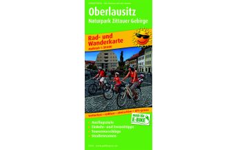 Radkarten Deutschland Oberlausitz, Rad- und Wanderkarte 1:50.000 KOMPASS freytag & berndt