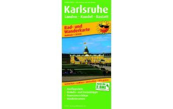 Cycling Maps Germany Karlsruhe, Rad- und Wanderkarte 1:50.000 Freytag-Berndt und ARTARIA