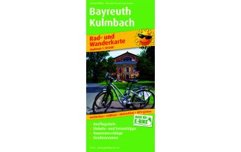 Radkarten Deutschland Bayreuth - Kulmbach, Rad- und Wanderkarte 1:50.000 KOMPASS freytag & berndt