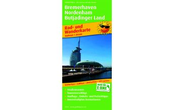 Radkarten Deutschland Bremerhaven - Nordenham - Butjadinger Land, Rad- und Wanderkarte 1:50.000 KOMPASS freytag & berndt