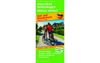 Hiking Maps Germany Ostseebad Boltenhagen - Klützer Winkel, Rad- und Wanderkarte 1:30.000 Freytag-Berndt und ARTARIA