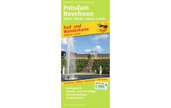 Wanderkarten Deutschland Potsdam - Havelseen, Rad- und Wanderkarte 1:50.000 KOMPASS freytag & berndt
