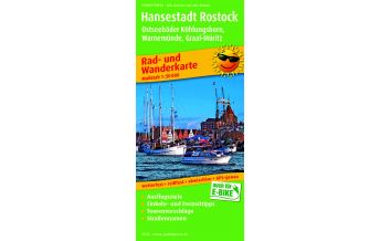 Cycling Maps Germany Hansestadt Rostock, Rad- und Wanderkarte 1:50.000 Freytag-Berndt und ARTARIA