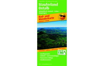 Cycling Maps Germany Stauferland - Ostalb, Rad- und Wanderkarte 1:50.000 Freytag-Berndt und ARTARIA